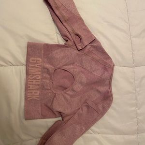 GymShark Flex Sports Long Sleeve Crop Top